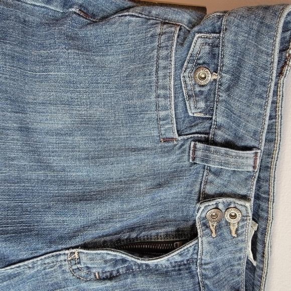 Lee Vintage Cropped Jeans Sits Just below Waist Size 8 - Picture 5 of 8
